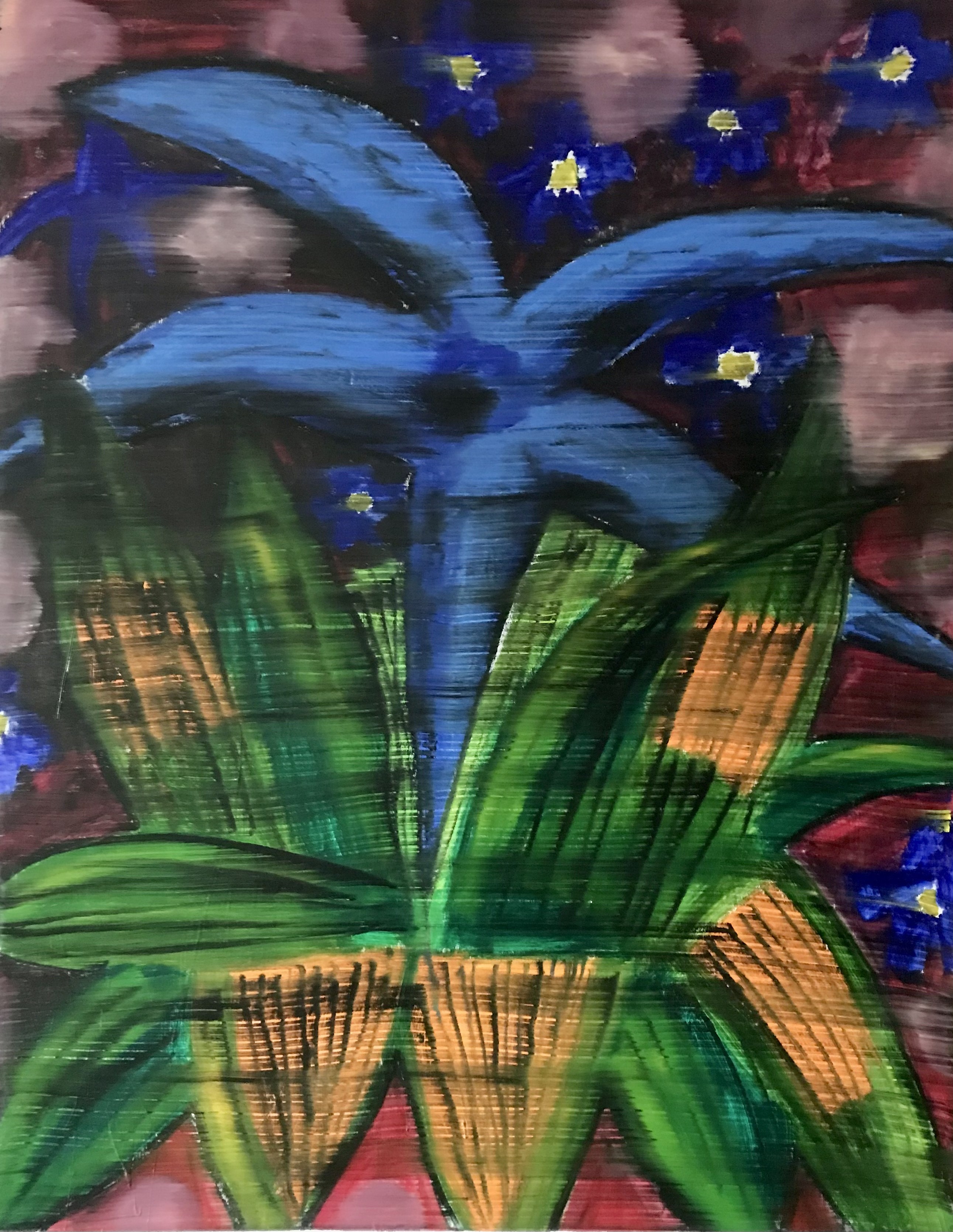 Gauthier Bruel, Fleurs bleues dans la jungle Gauthier Bruel, Fleurs bleues dans la jungle