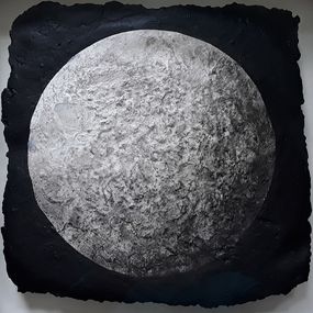 Painting, Moon in a box IV, Alvaro Petritoli