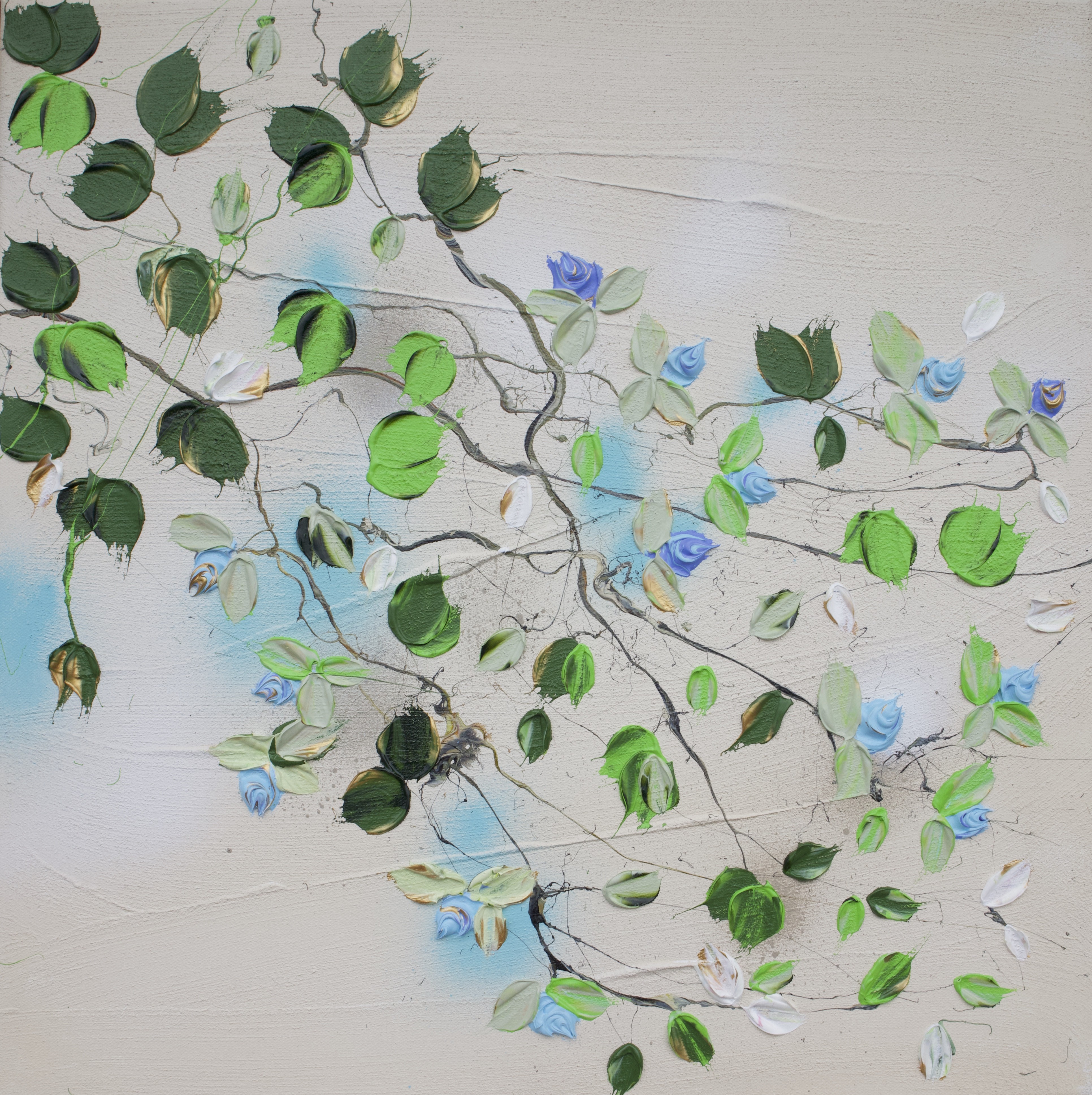 Anastassia Skopp, Blue Floral Anastassia Skopp, Blue Floral