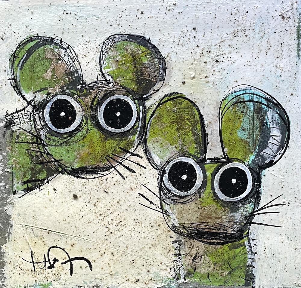 Hervé Maury, 2 Souris vertes #1 Hervé Maury, 2 Souris vertes #1