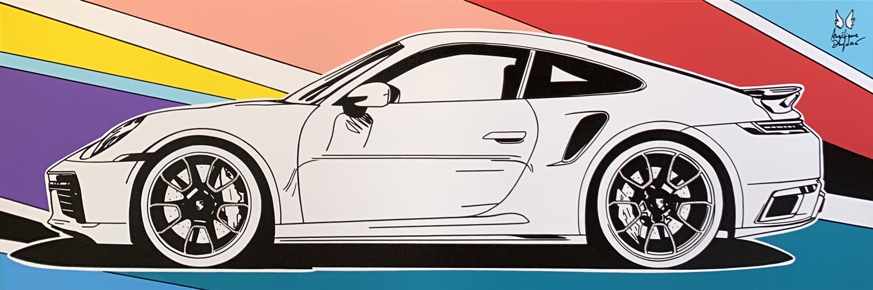 Angélique Dufossé, Porsche 911 Turbo S Angélique Dufossé, Porsche 911 Turbo S