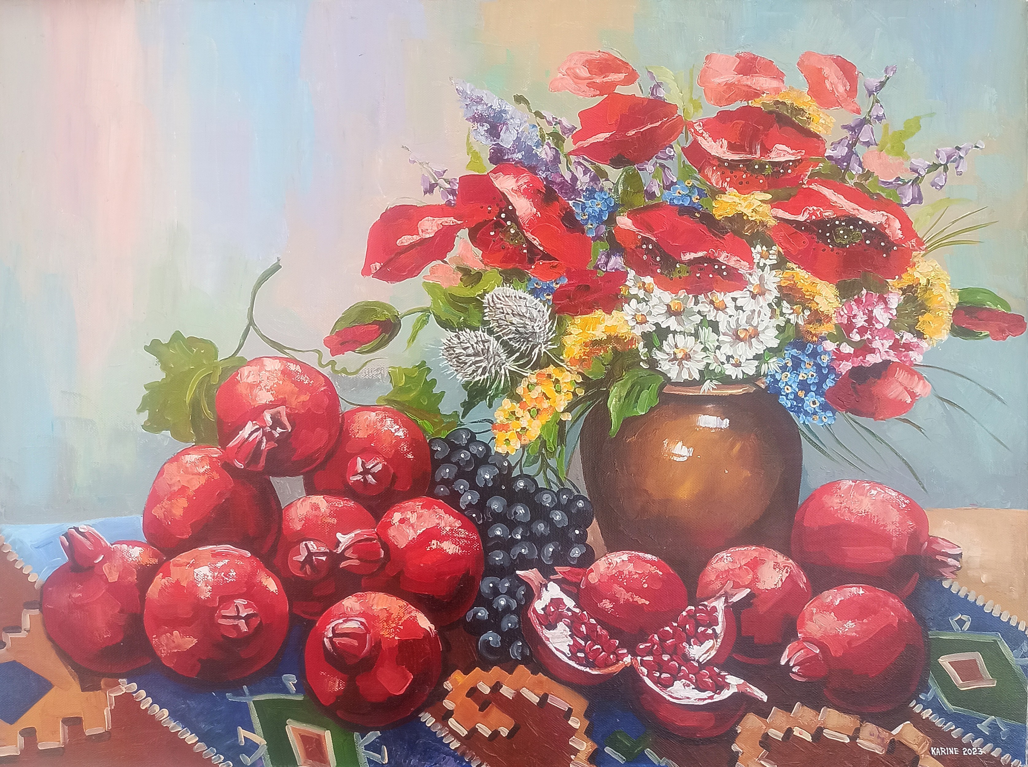 Karine Harutyunyan, Nature's Richness in Red Karine Harutyunyan, Nature's Richness in Red