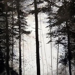 Pintura, Forest path 1, Alvaro Petritoli