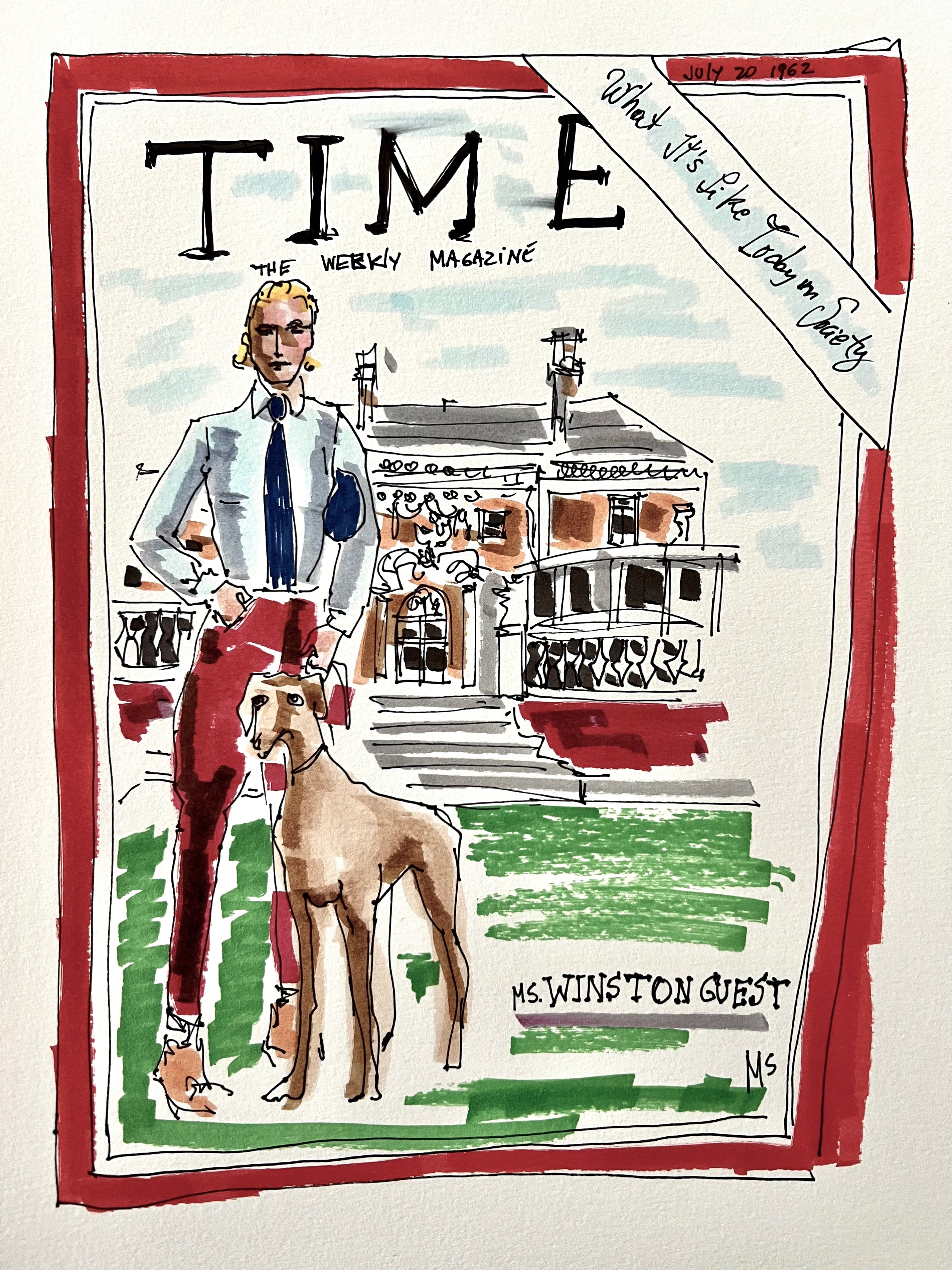 Manuel Santelices, C.Z Guest Time cover Manuel Santelices, C.Z Guest Time cover