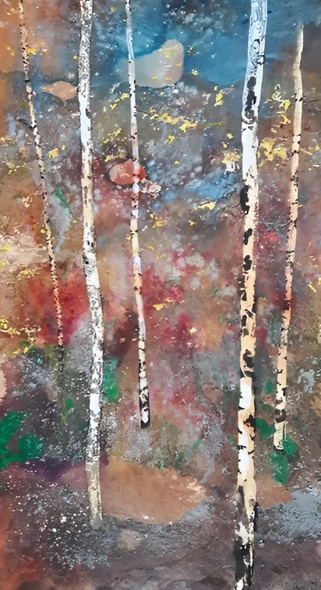 Alvaro Petritoli, Autum birch trees Alvaro Petritoli, Autum birch trees