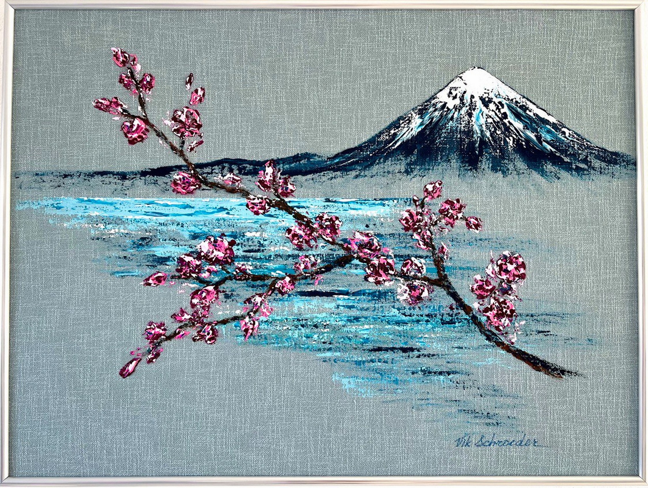 Vik Schroeder, Mount Fuji welcomes Spring. Vik Schroeder, Mount Fuji welcomes Spring.