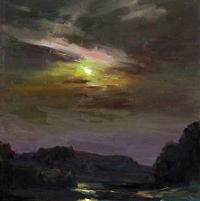 Painting, Moonlight, Serhii Cherniakovskyi