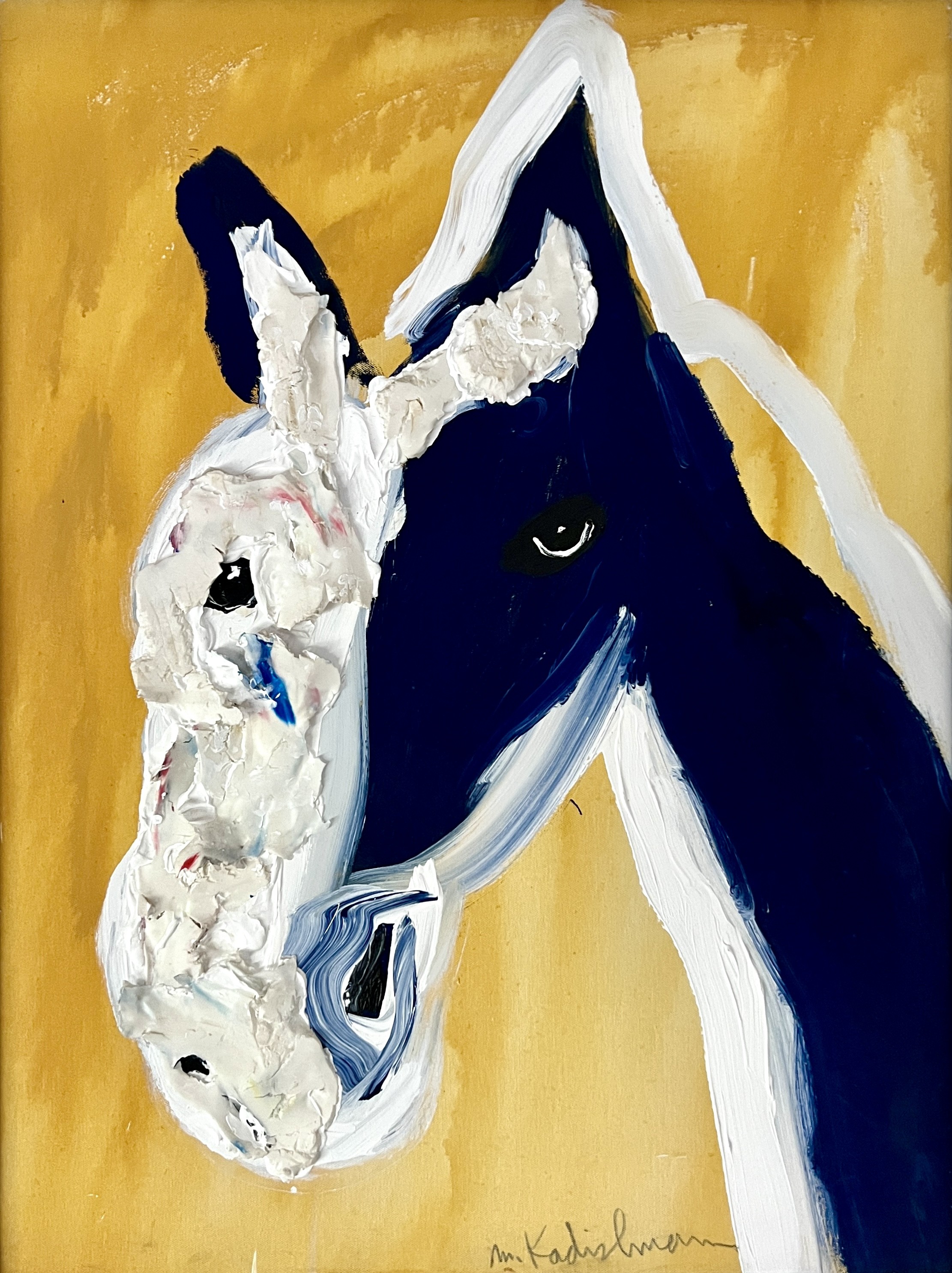 Menashe Kadishman, Rare Horse Menashe Kadishman, Rare Horse