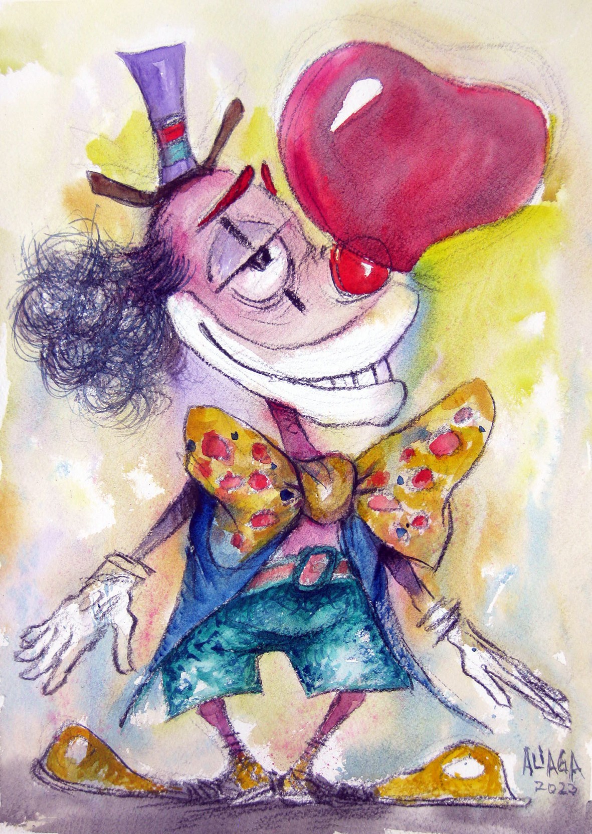 Leonardo Aliaga, Clown Leonardo Aliaga, Clown