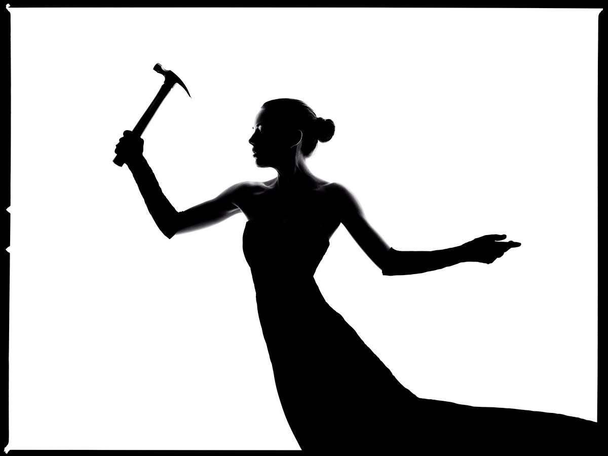 Tyler Shields, Grace with Hammer Tyler Shields, Grace with Hammer
