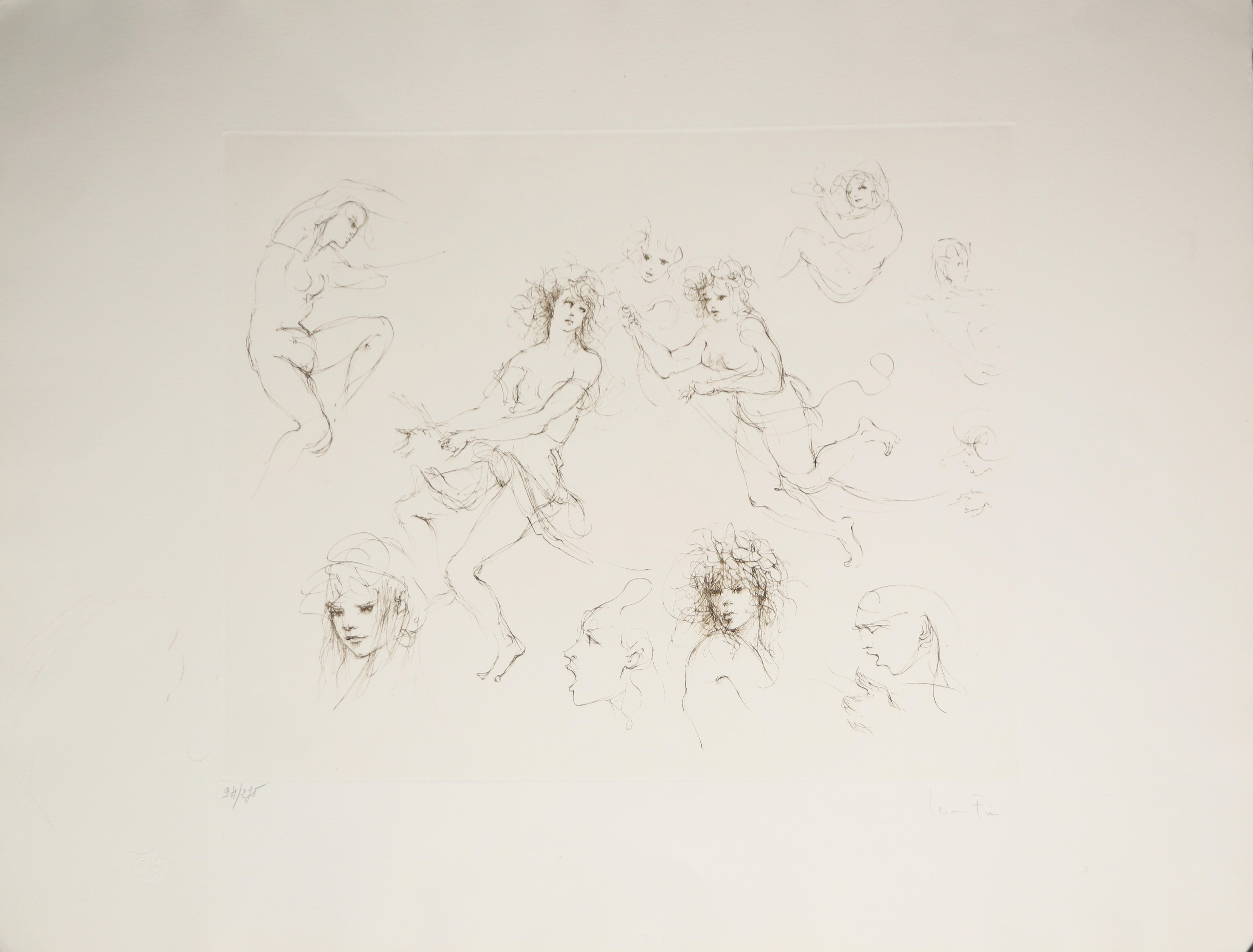 Leonor Fini, Esquisse Leonor Fini, Esquisse