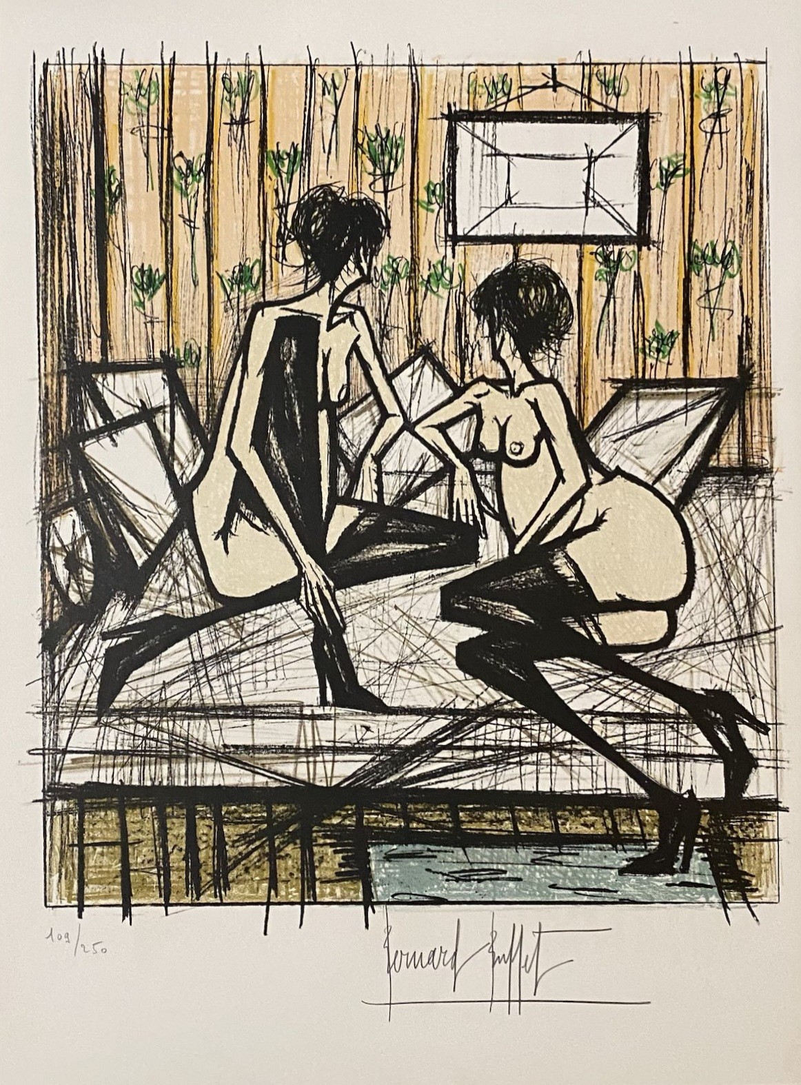 Bernard Buffet, Jeux de Dames Bernard Buffet, Jeux de Dames
