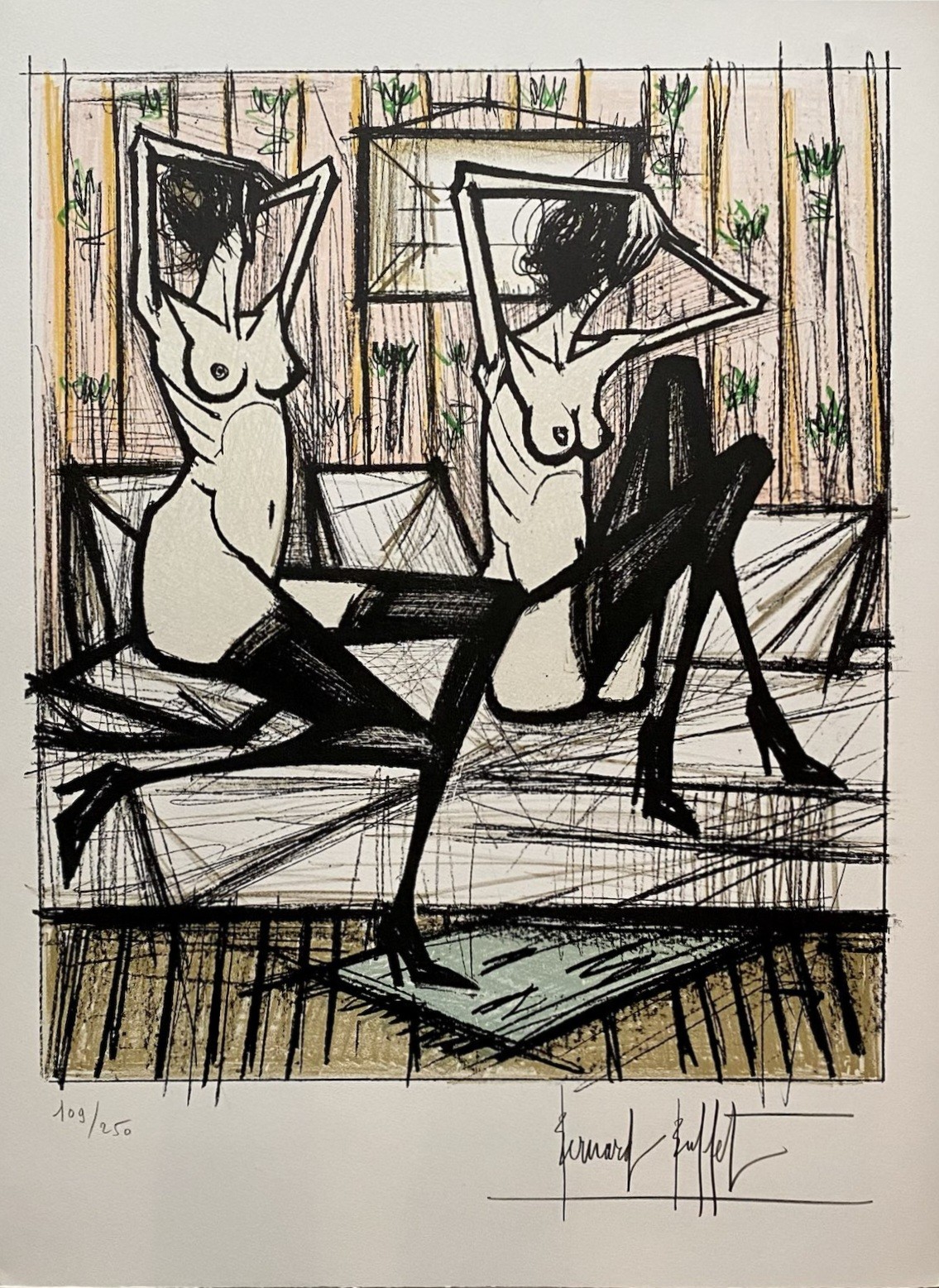 Bernard Buffet, Jeux de Dames Bernard Buffet, Jeux de Dames