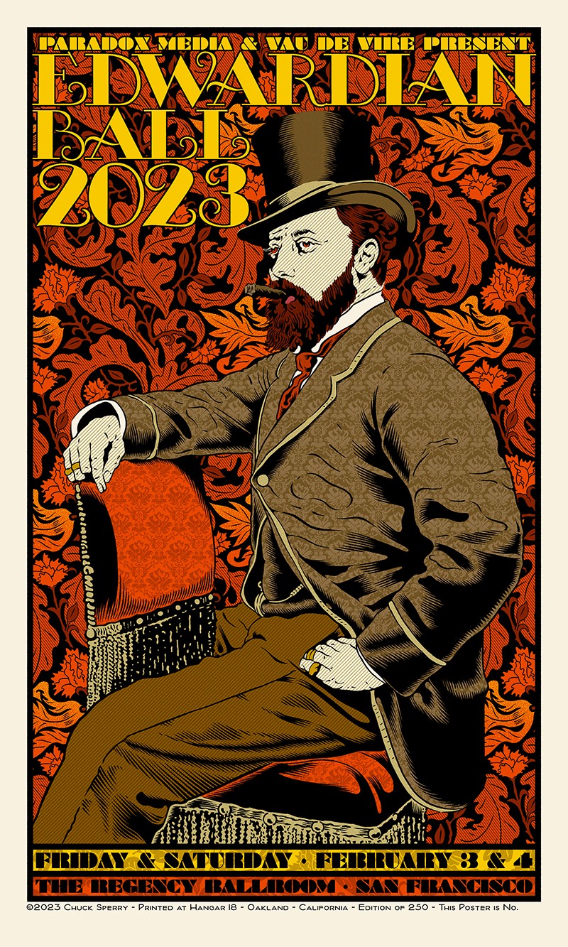 Chuck Sperry, Edwardian ball, regular Chuck Sperry, Edwardian ball, regular