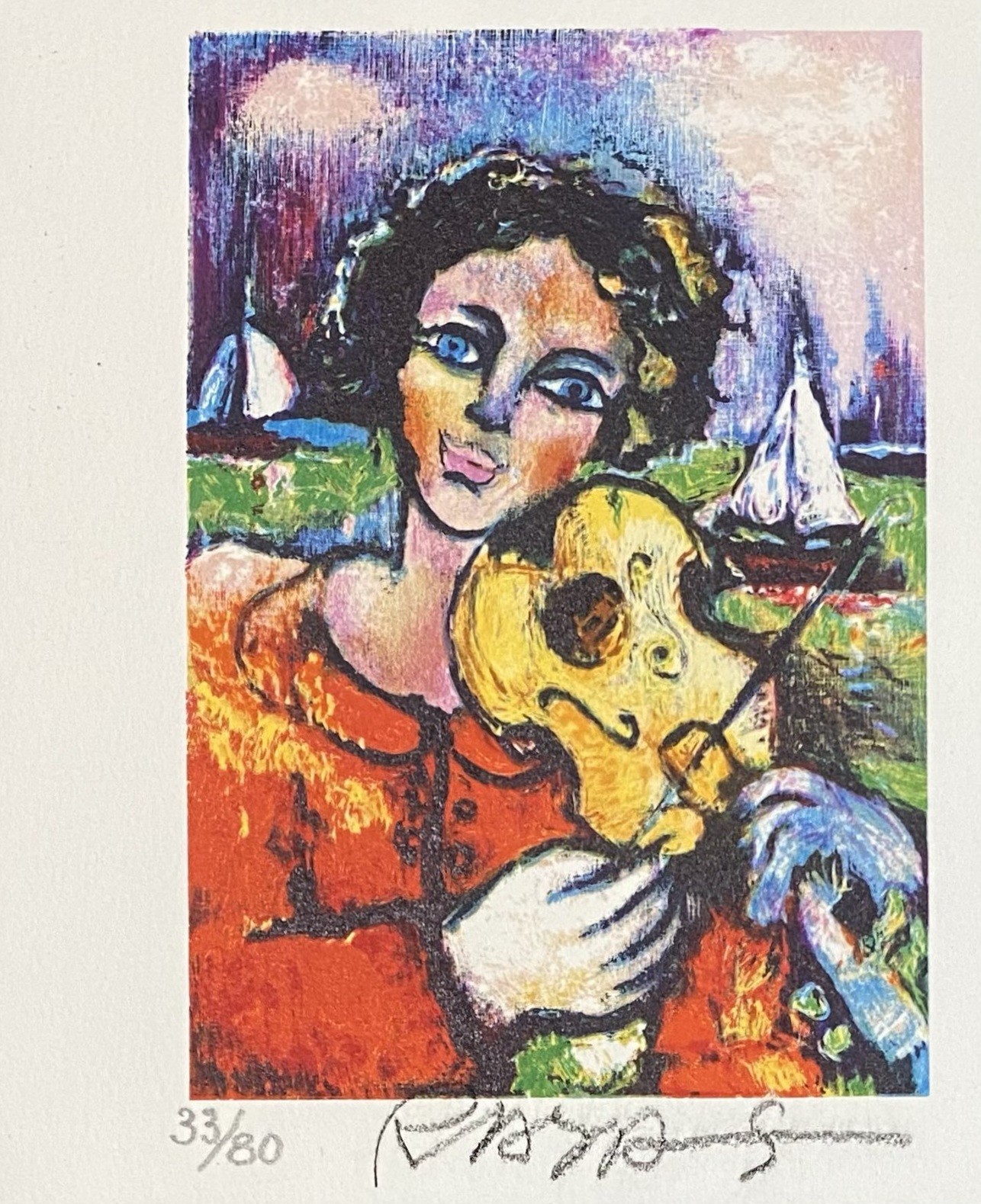 Raya Sorkine, L’amoureux au violon Raya Sorkine, L’amoureux au violon