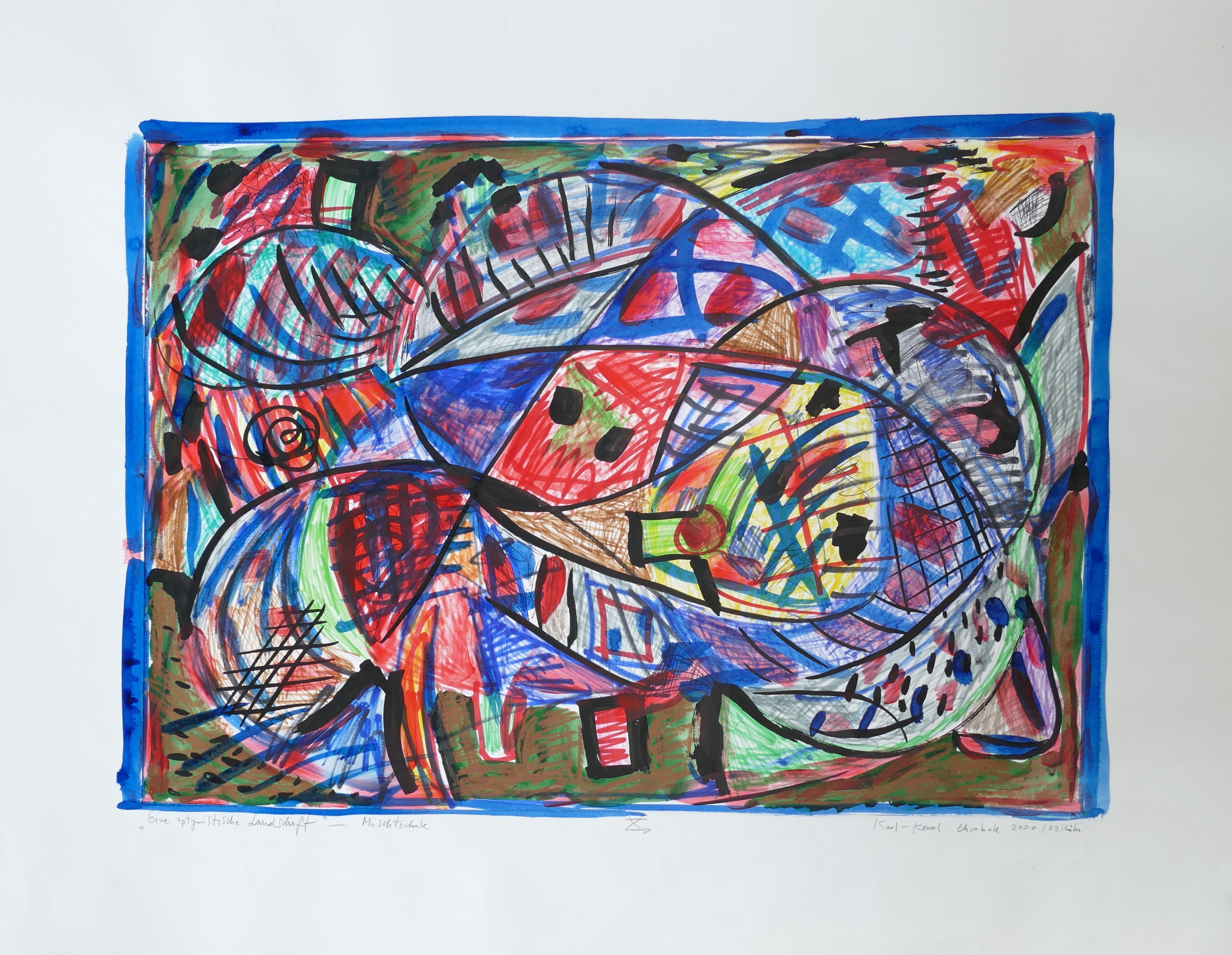 Karl-Karol Chrobok, An optimistic landscape Karl-Karol Chrobok, An optimistic landscape