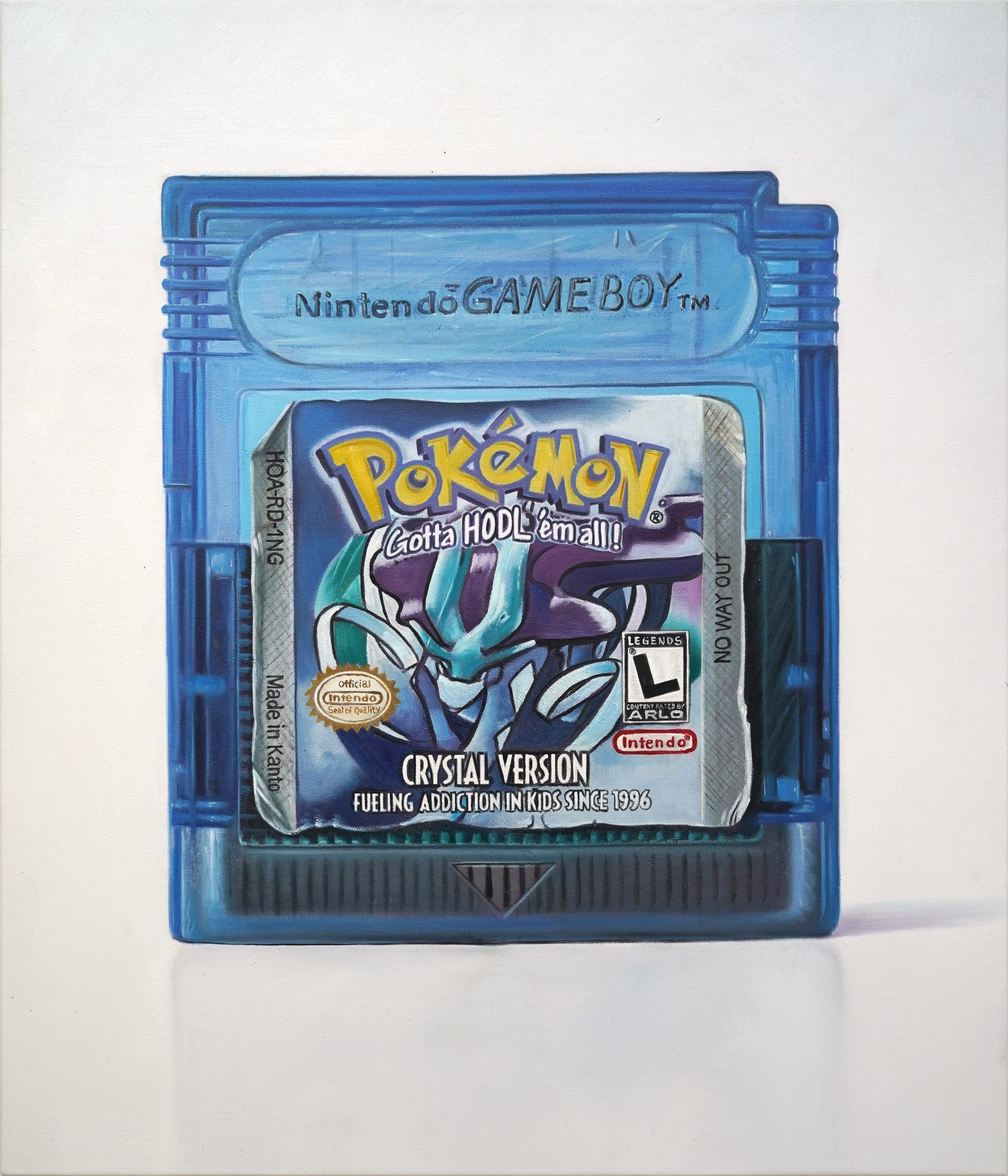 Arlo Sinclair, Pokemon HODL: Childhood Addiction - Game Boy (Crystal) Arlo Sinclair, Pokemon HODL: Childhood Addiction - Game Boy (Crystal)
