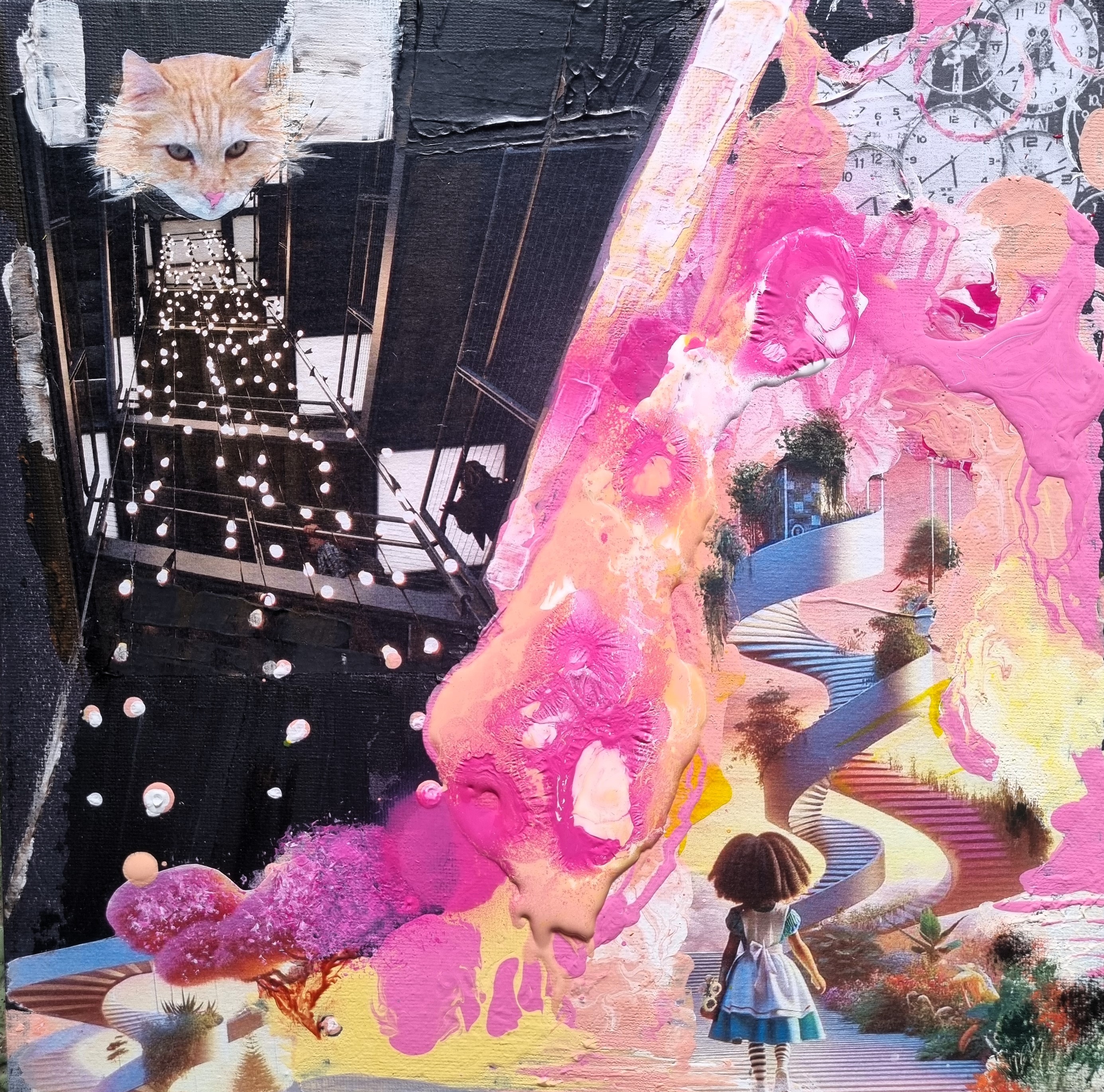 Cecile Gonne Victoria, Under the gaze of the Cheshire Cat - Sous le regard du chat du Cheshire Cecile Gonne Victoria, Under the gaze of the Cheshire Cat - Sous le regard du chat du Cheshire