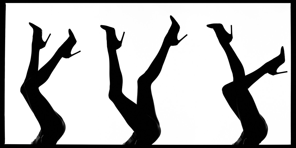 Tyler Shields, Legs Silhouette (L) Tyler Shields, Legs Silhouette (L)