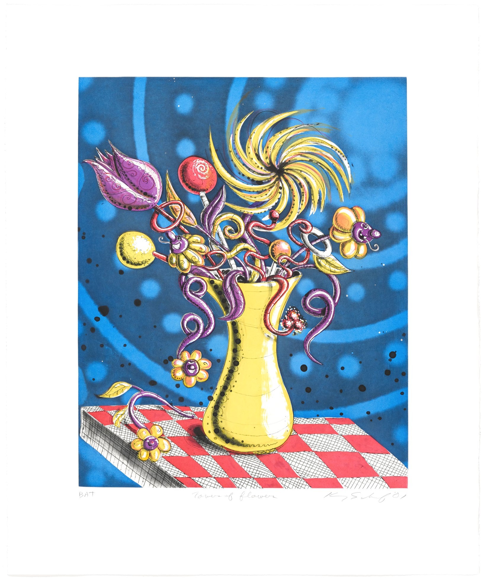 Kenny Scharf, Towers of Flowers Kenny Scharf, Towers of Flowers