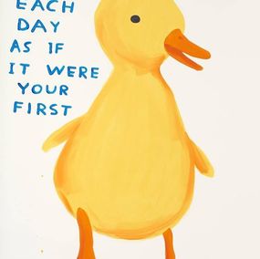 Drucke, Live Each Day As If It Were Your First, David Shrigley