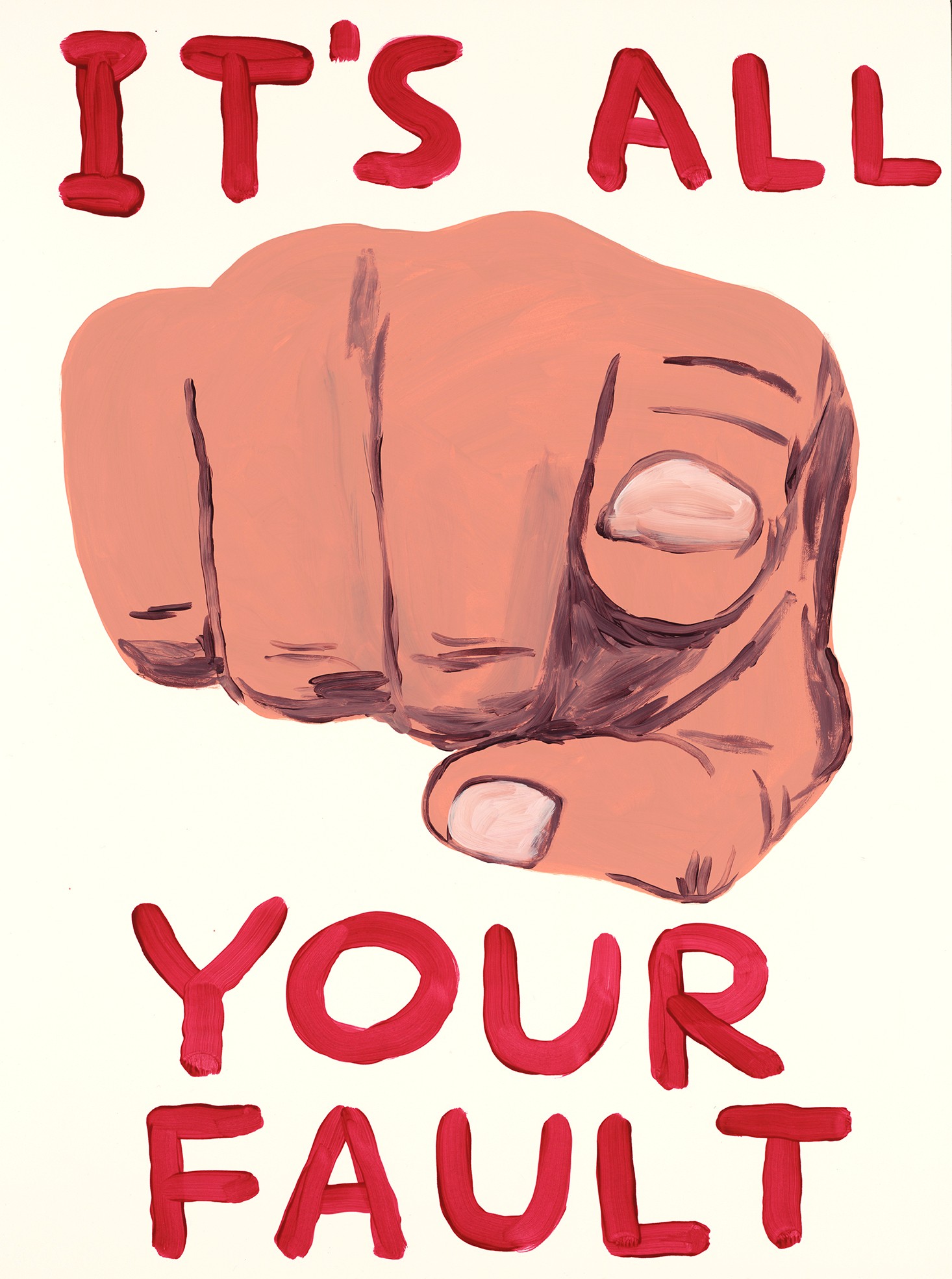 David Shrigley, It's all your Fault David Shrigley, It's all your Fault
