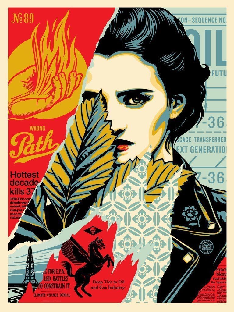 Shepard Fairey (Obey), Wrong Path Shepard Fairey (Obey), Wrong Path