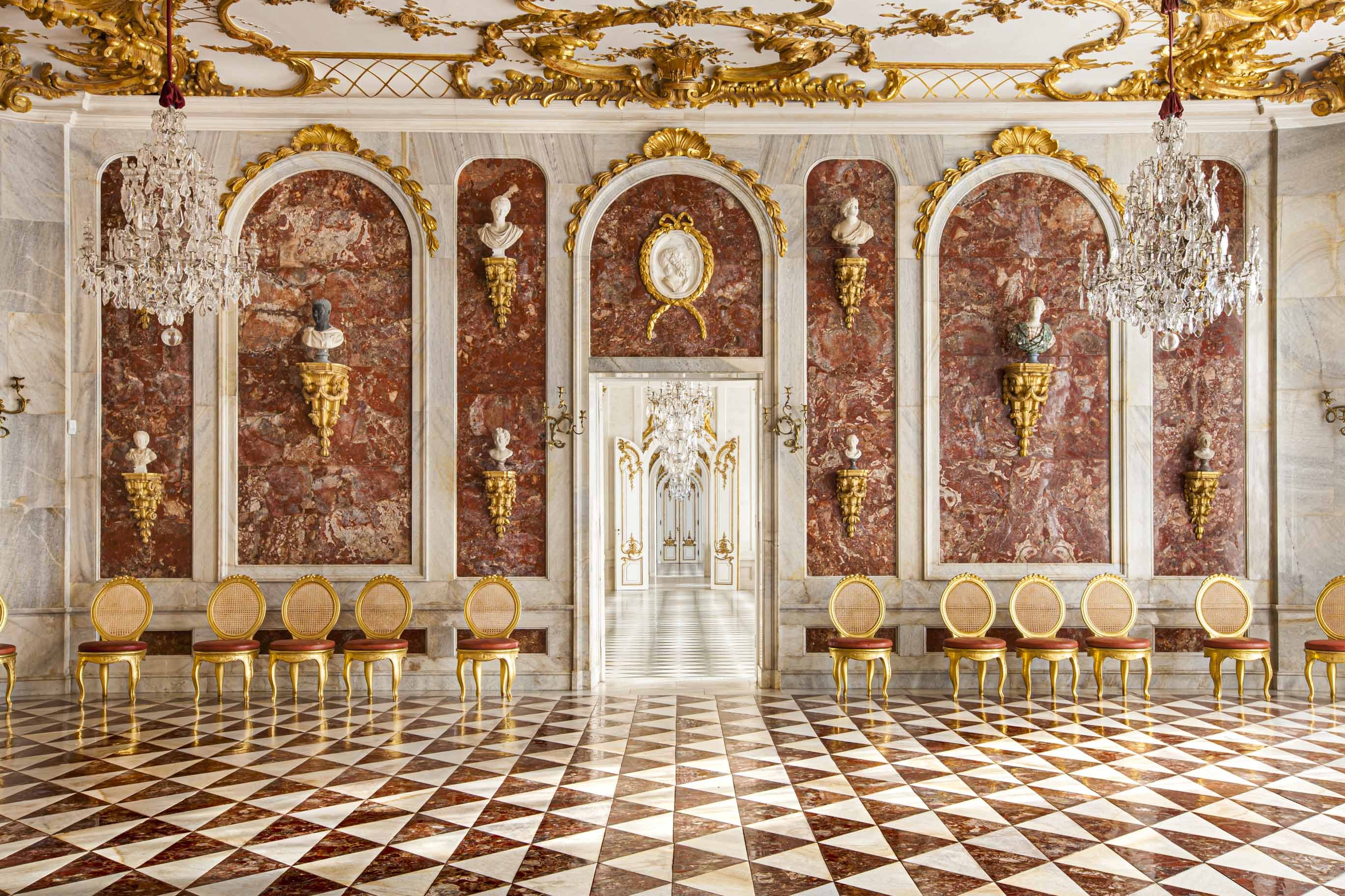 Celia Rogge, Neue Kammern Potsdam I. From the Neue Kammern Enfilades series Celia Rogge, Neue Kammern Potsdam I. From the Neue Kammern Enfilades series