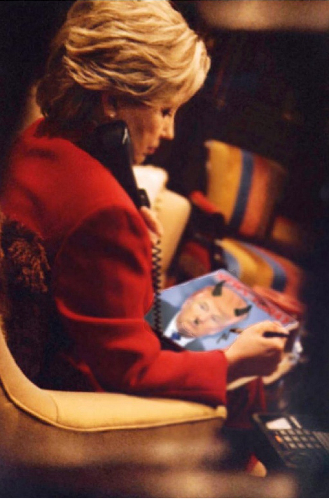 Alison Jackson, Hillary Drawing Alison Jackson, Hillary Drawing