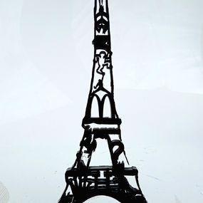 Sculpture, Tour Eiffel logos, PyB
