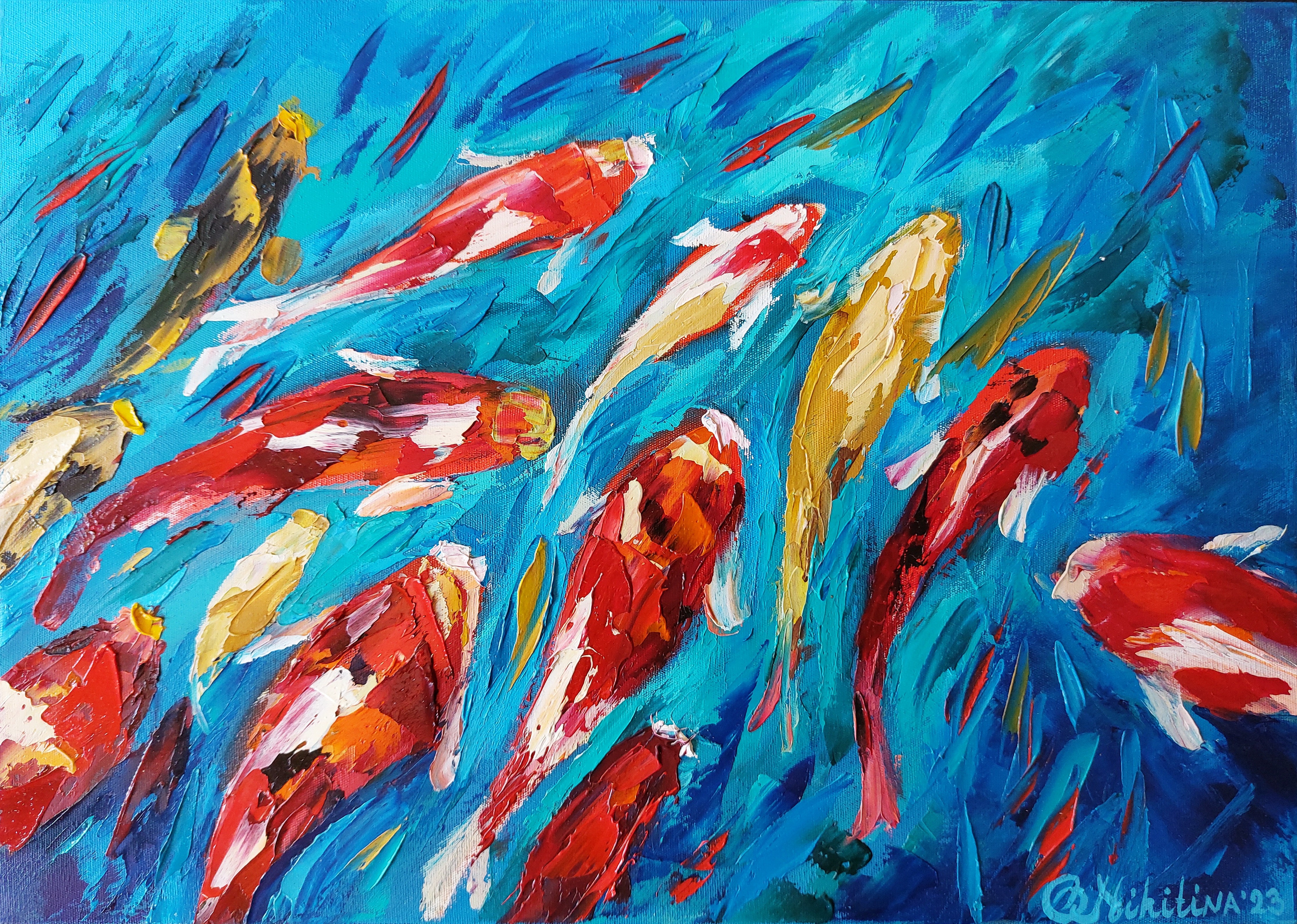Olga Nikitina, Koi Fish Olga Nikitina, Koi Fish
