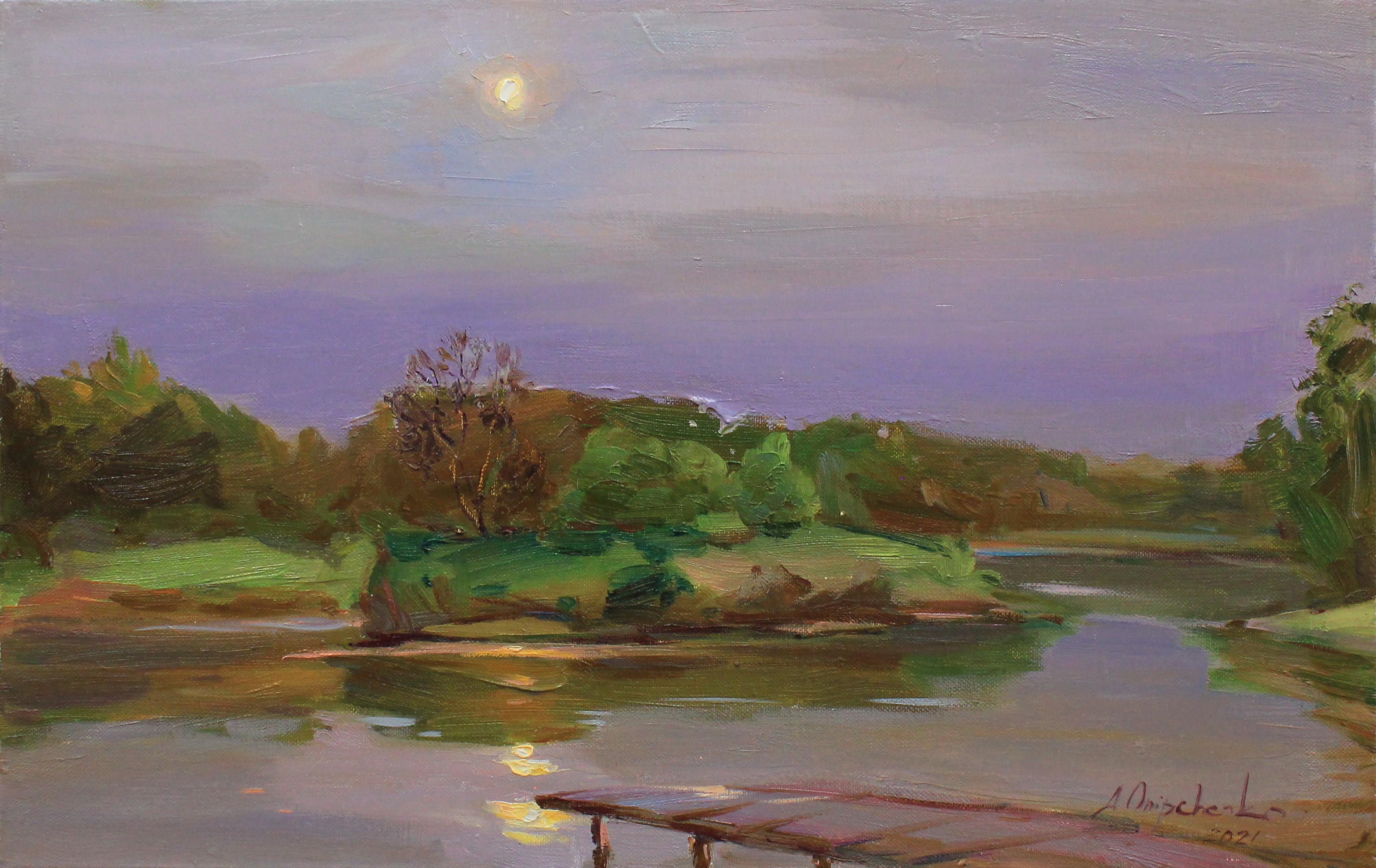 Alisa Onipchenko-Cherniakovska, Silence evening Alisa Onipchenko-Cherniakovska, Silence evening