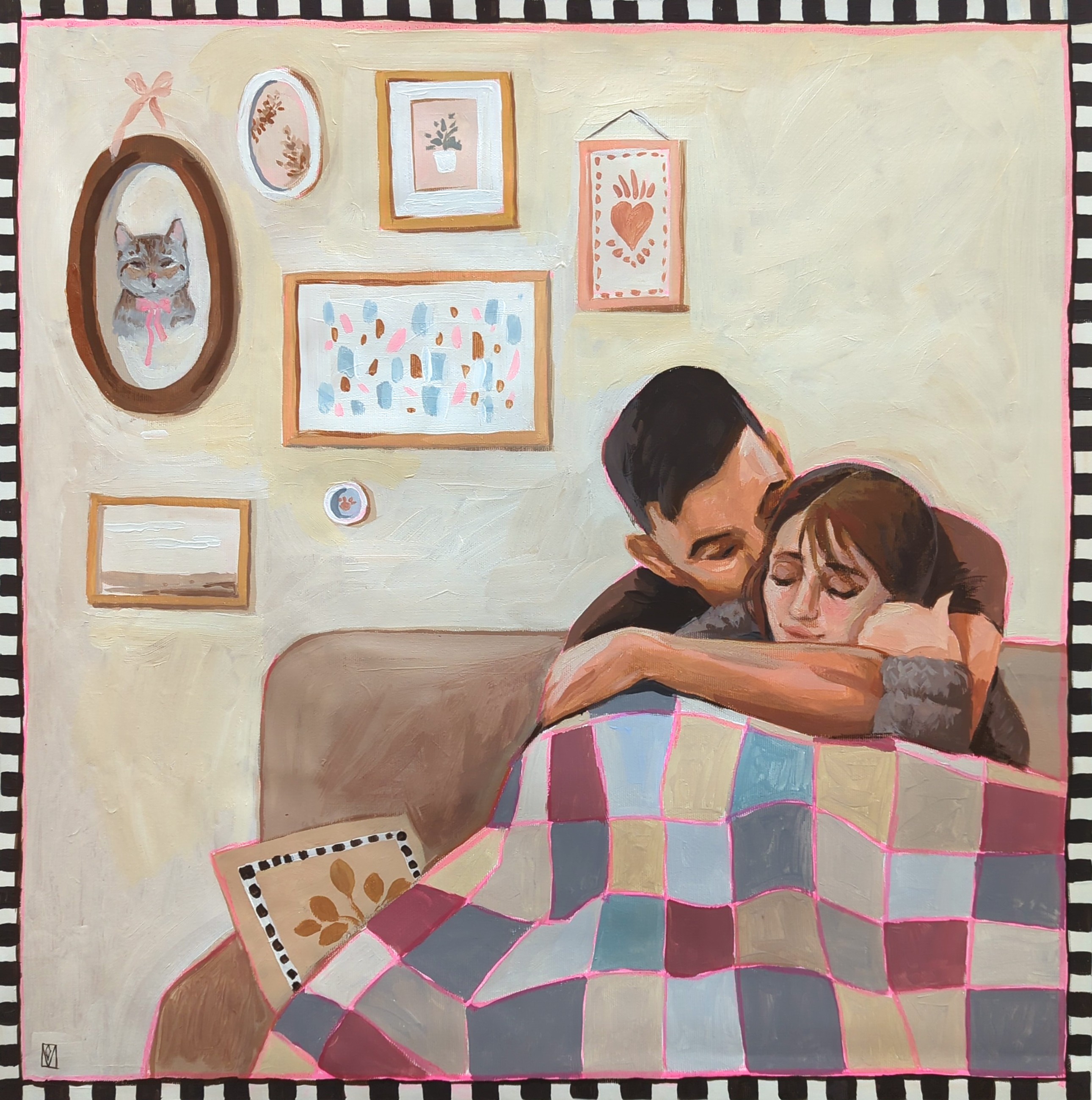 Olha Vlasova, Couple, Sweet Home series Olha Vlasova, Couple, Sweet Home series