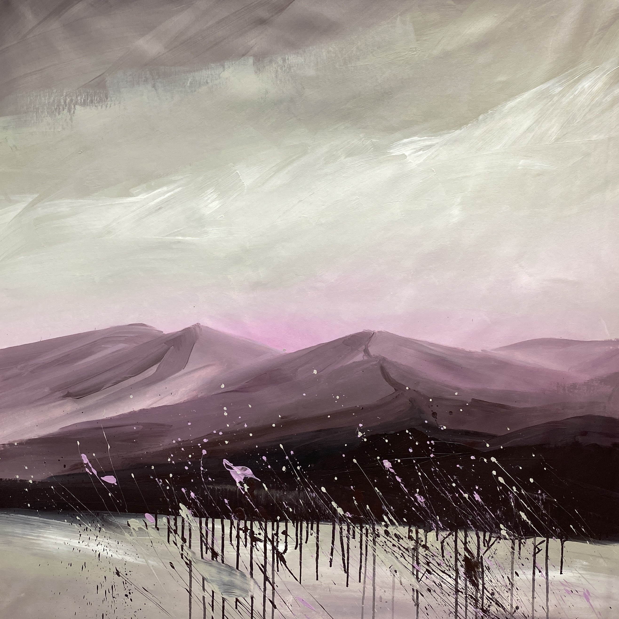 Helen Mount, Purple Echo Helen Mount, Purple Echo