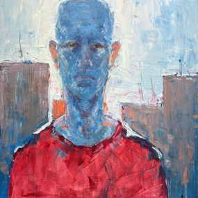 Painting, Blue, Nazar Ivanyuk