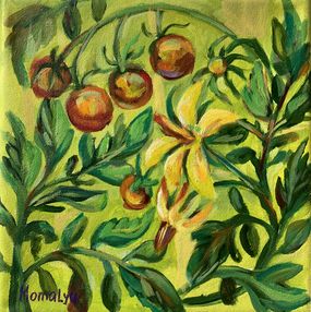 Gemälde, Taste of summer. Ornate plants, Momalyu Liubov Kriuchkova