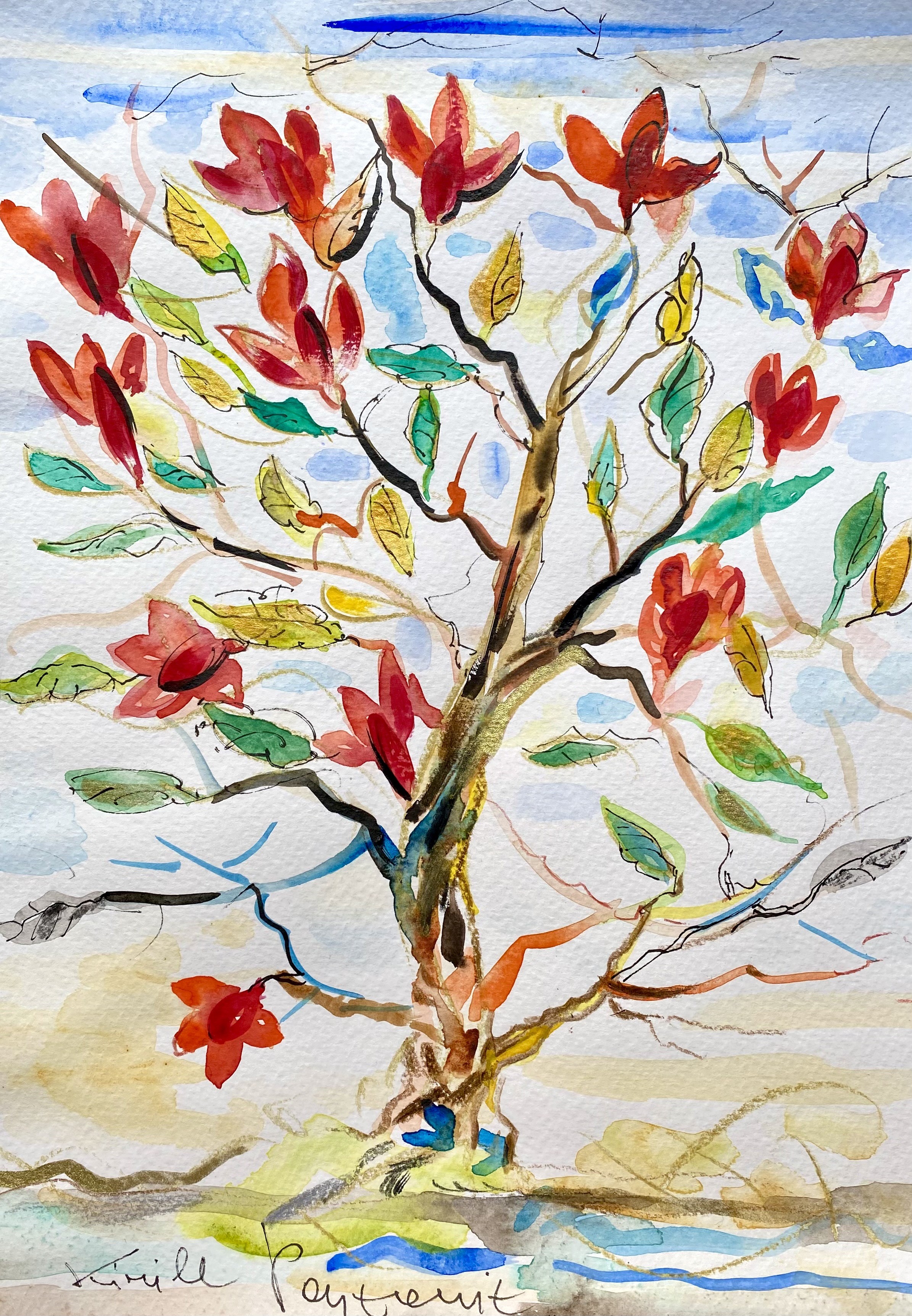 Kirill Postovit, The Blossoming Spring Kirill Postovit, The Blossoming Spring