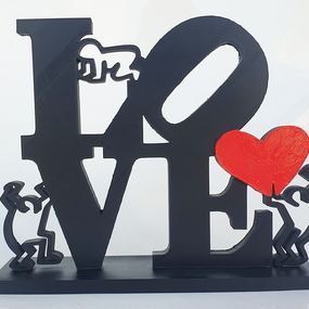 Sculpture, Love boys haring, PyB