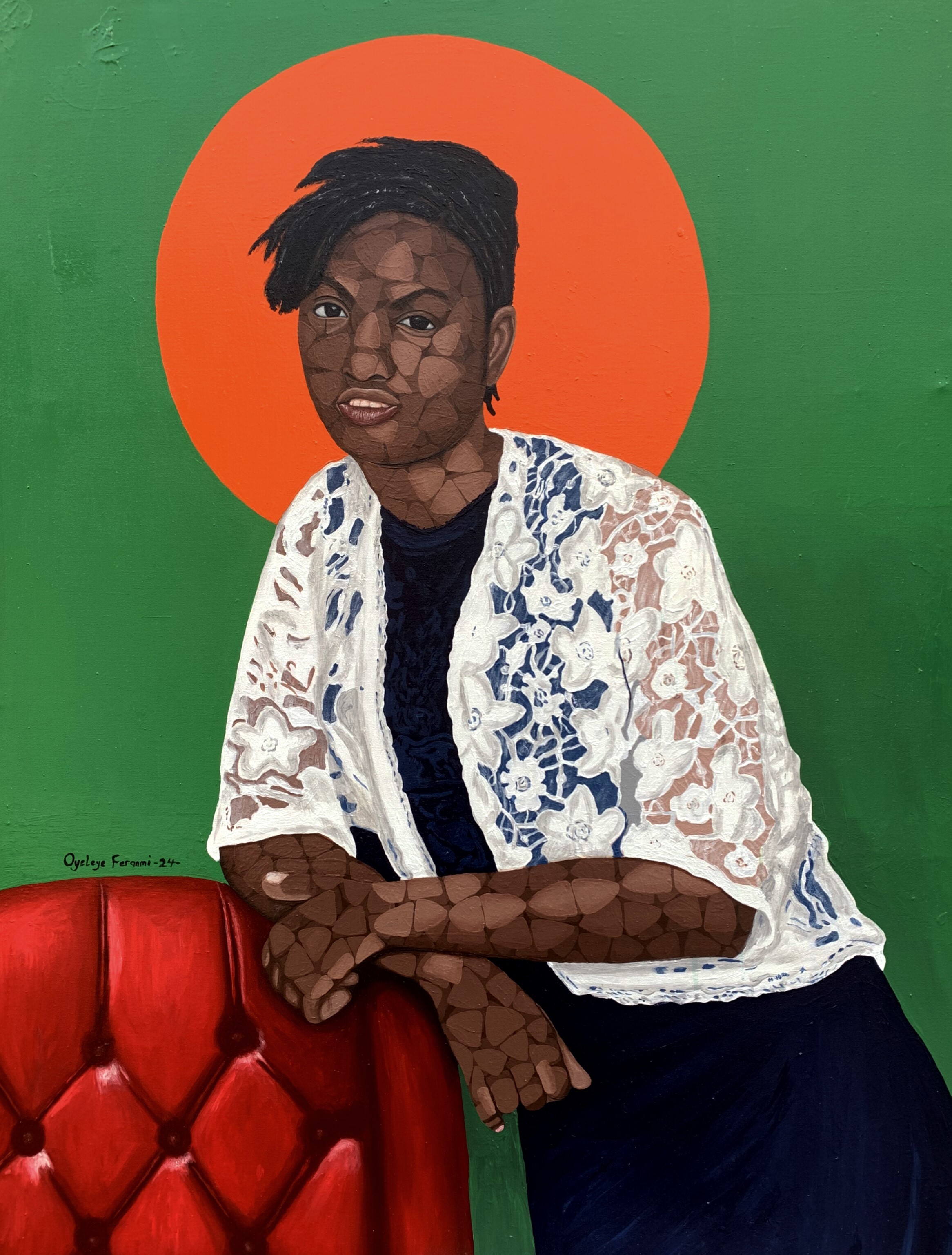 Oyeleye Feranmi, In White Sleeve Oyeleye Feranmi, In White Sleeve