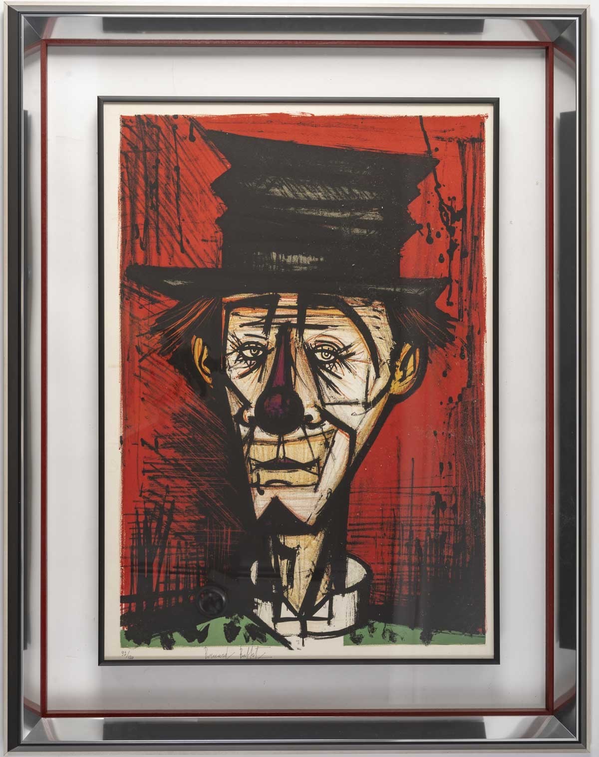 Bernard Buffet, Clown au chapeau Bernard Buffet, Clown au chapeau