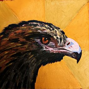 Painting, Warlawurru Jukurrpa (Wedge-tailed Eagle Dreaming) / Wakurlpa & Yuwarli, Terry Jakamarra Long