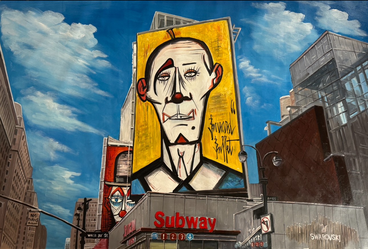 Josh Delo, Clowns in the sky of New York Josh Delo, Clowns in the sky of New York