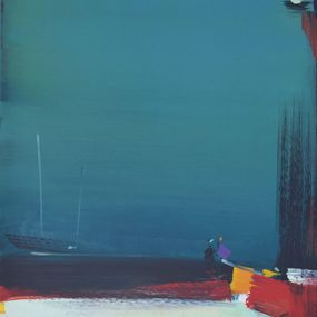 Gemälde, Rayon de soleil après un orage, mer Noire en juin, Alexei Lantsev