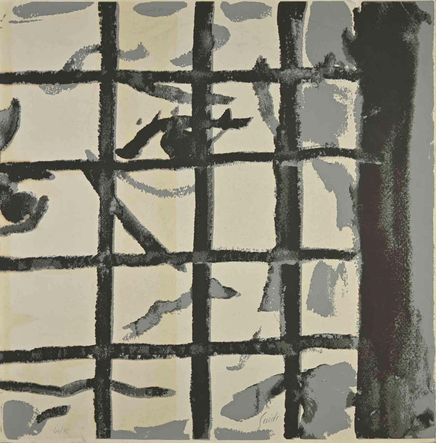 Virgilio Guidi, Abstract Portrait Virgilio Guidi, Abstract Portrait