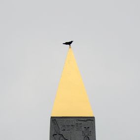 Fotografía, Obélisque, Place de la Concorde, Paris (Image du monde flottant), Imanol Marrodán