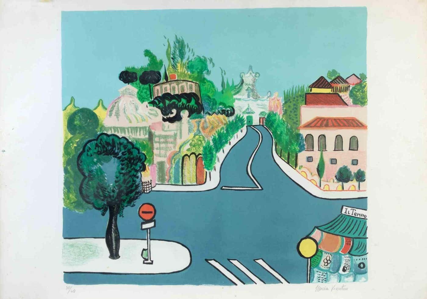 Maria Vicentini, View of the city Maria Vicentini, View of the city