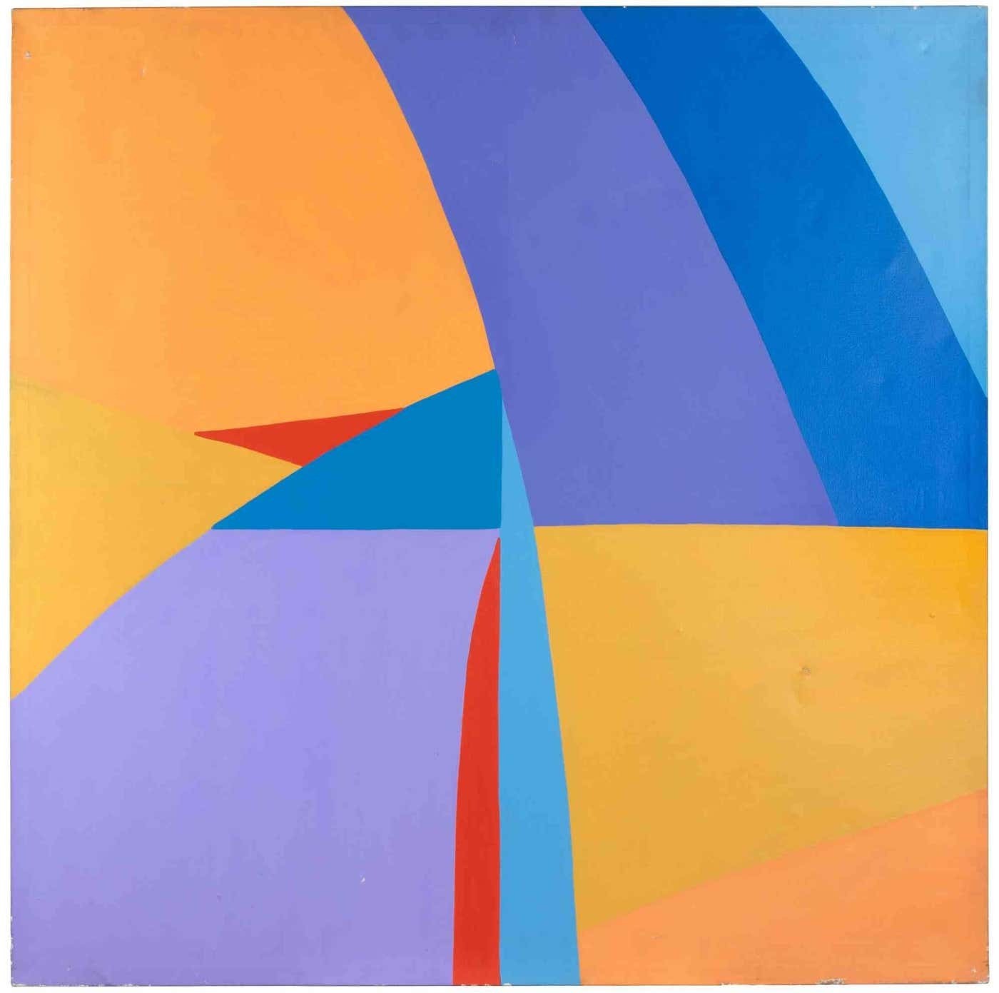 Genny Puccini, Orange-Purple and Blue Surface Genny Puccini, Orange-Purple and Blue Surface