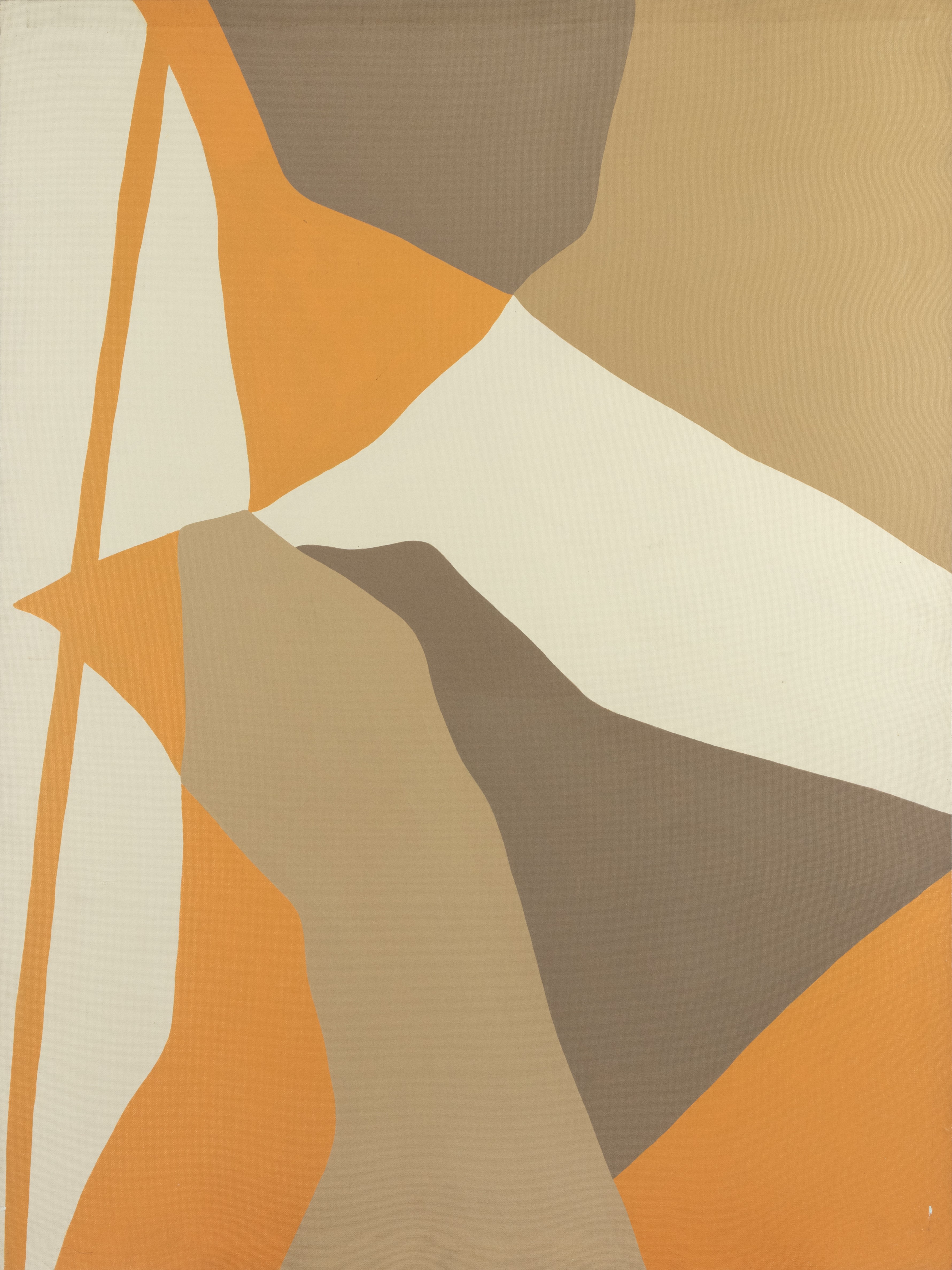 Genny Puccini, Brown and orange surface Genny Puccini, Brown and orange surface