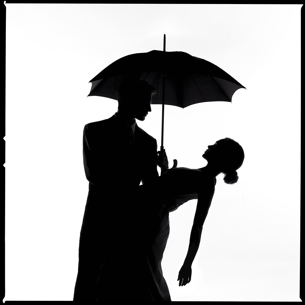 Tyler Shields, Umbrella Silhouette (M) Tyler Shields, Umbrella Silhouette (M)