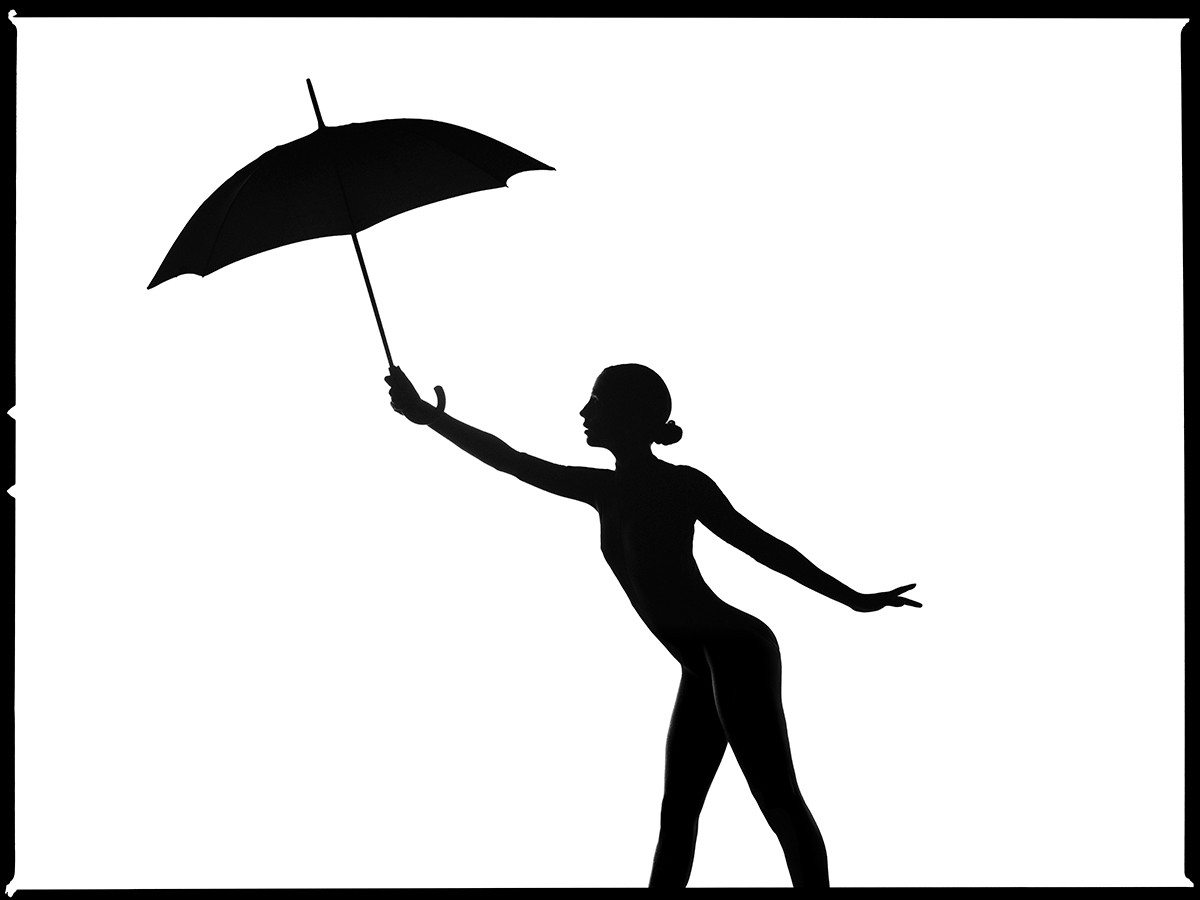 Tyler Shields, Umbrella Silhouette II (M) Tyler Shields, Umbrella Silhouette II (M)